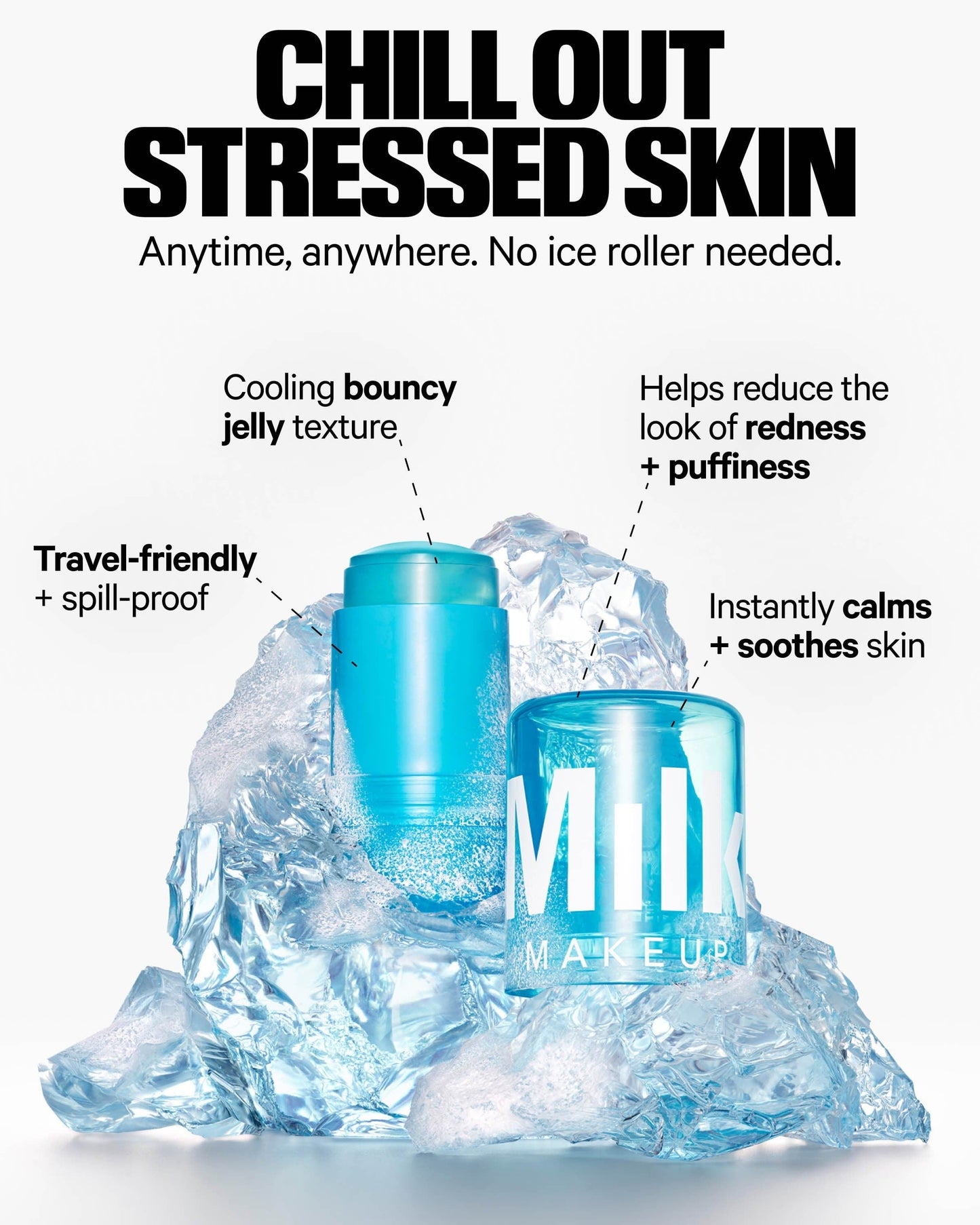 Cooling Water Jelly Ice Depuffing Serum